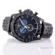 Best Quality Tissot Chronograph Watches - Green Bezel Black Leather Strap (2)_th.jpg
